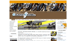 Desktop Screenshot of mxcup.countrycross.sk