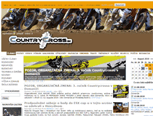 Tablet Screenshot of mxcup.countrycross.sk